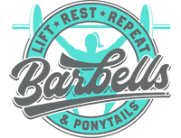 Barbells & Ponytails Logo