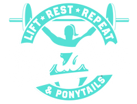 Barbells & Ponytails Logo 