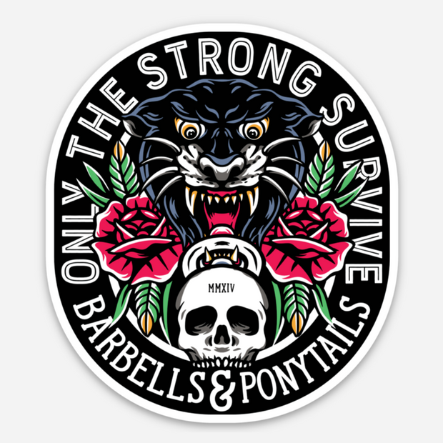 Only The Strong Decal