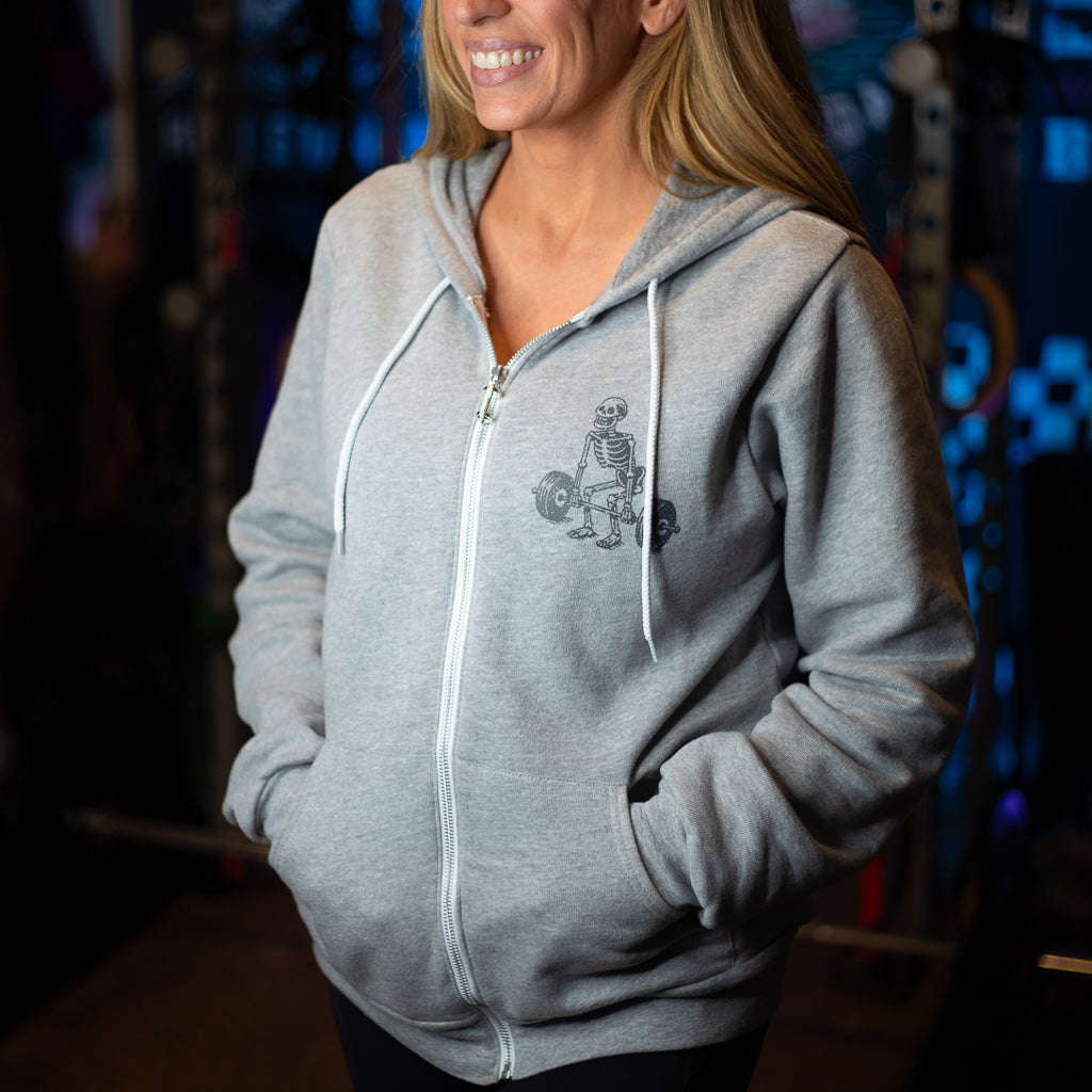 Everything Hurts Premium Zip Hoodie