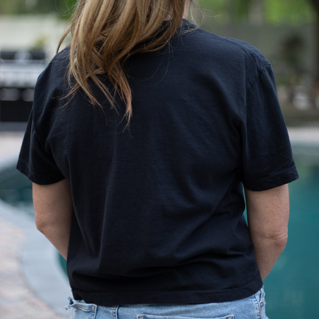 Skull Island Boxy Crop T