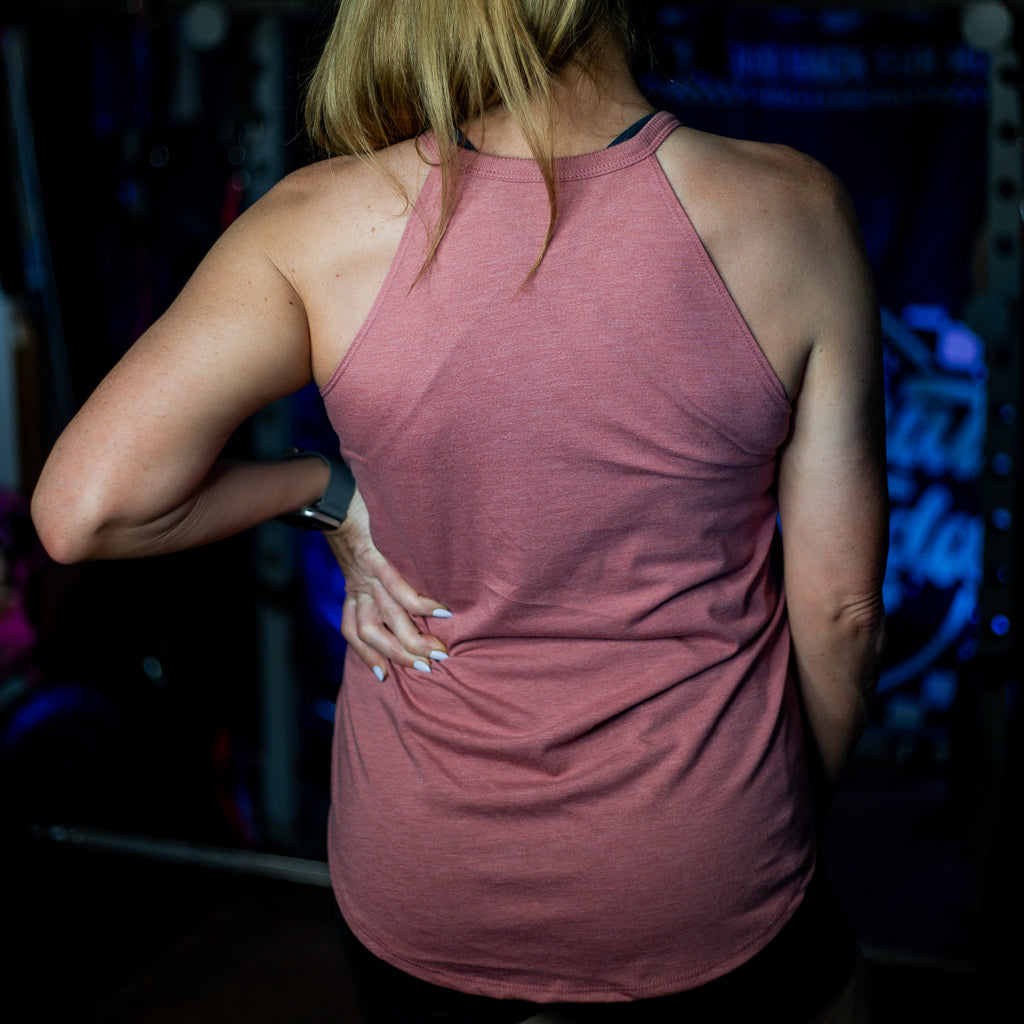 Flowy High Neck Tank