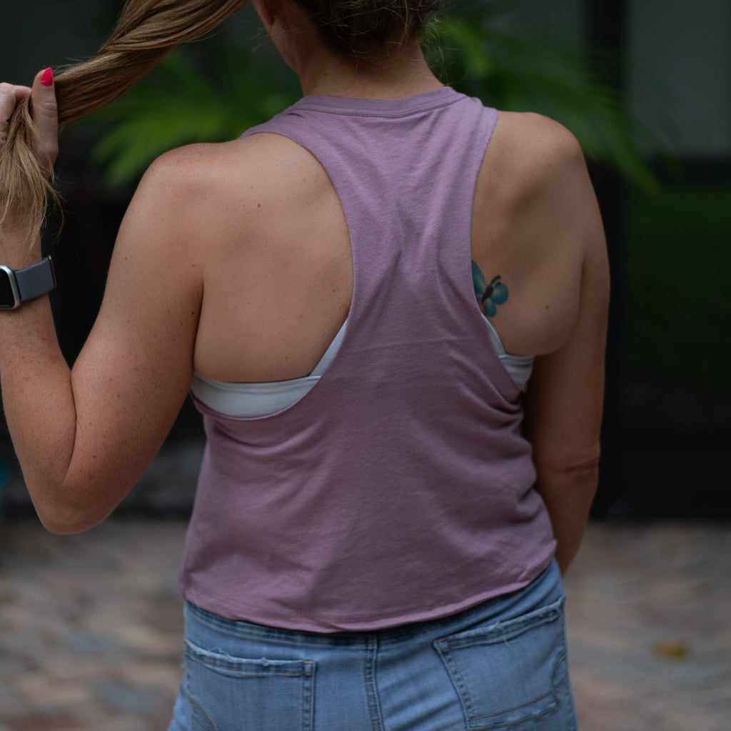Muscle Beach Racer Crop