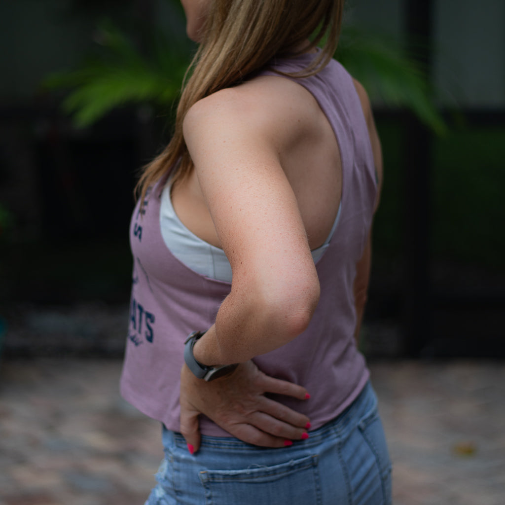 Muscle Beach Racer Crop