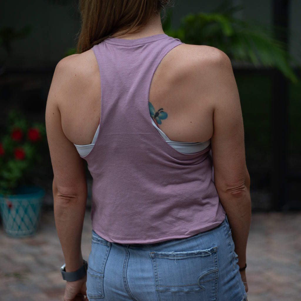 Muscle Beach Racer Crop