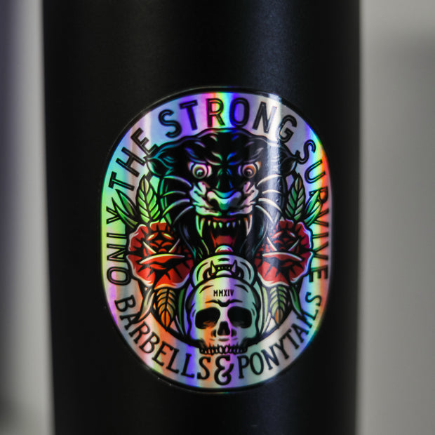 Only The Strong Holographic Decal