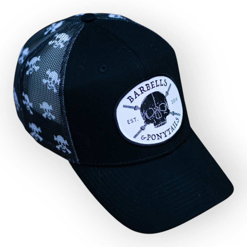 Skulls Snapback Trucker Hat