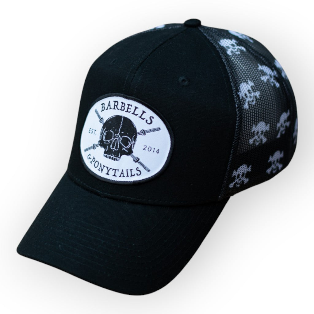 Skulls Snapback Trucker Hat