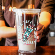Clear cup