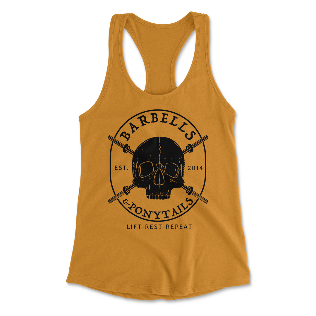 Skulls & Barbells Racerback Tank