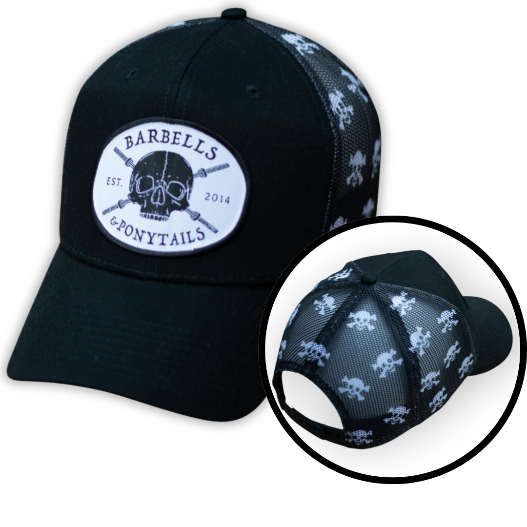 Skulls Snapback Trucker Hat