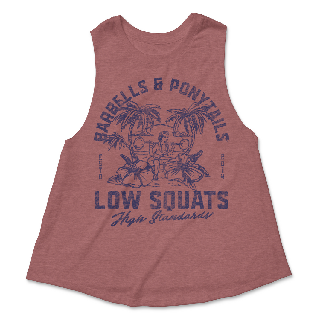 Muscle Beach Racer Crop