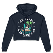 Skull Island Premium Crop Hoodie