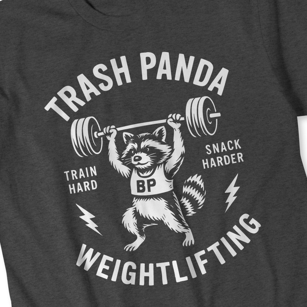 Trash Panda Weightlifting Unisex T
