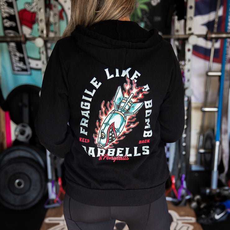 Like A Bomb Zip-Up Hoodie