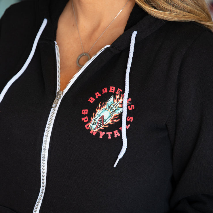 Like A Bomb Zip-Up Hoodie