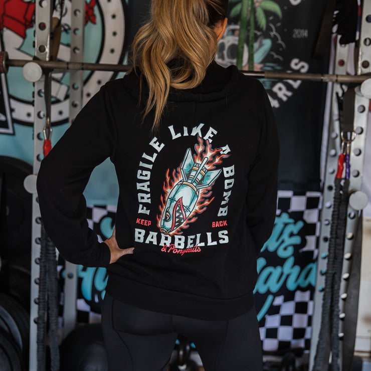 Like A Bomb Zip-Up Hoodie