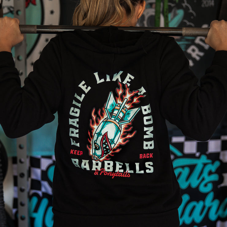 Like A Bomb Zip-Up Hoodie