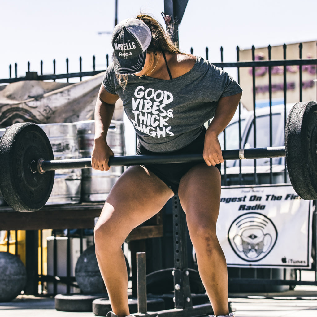 SALE Barbells & Ponytails