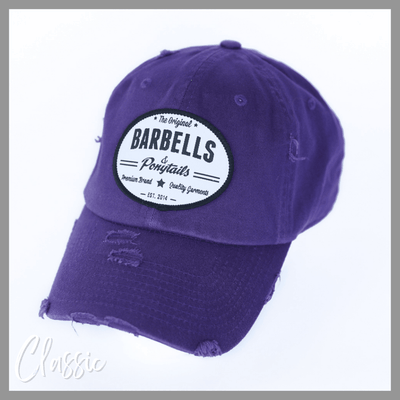 Classic Baseball Hat - Barbells & Ponytails