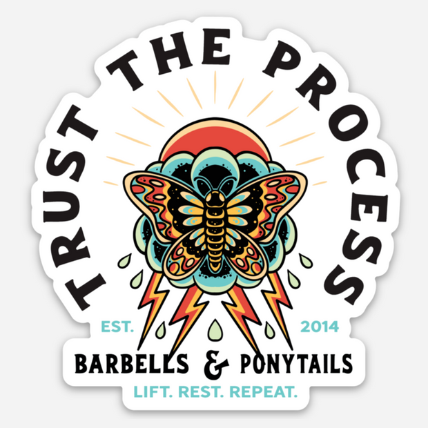 Trust The Process Decal