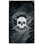 Skulls & Barbells Gym Flag