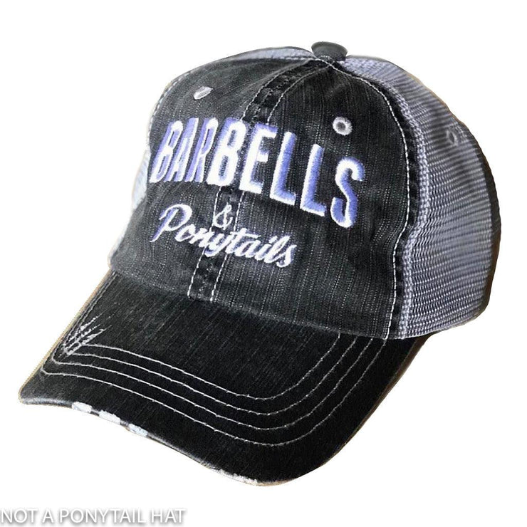 Barbells & Ponytails Vintage Classic Baseball Hat