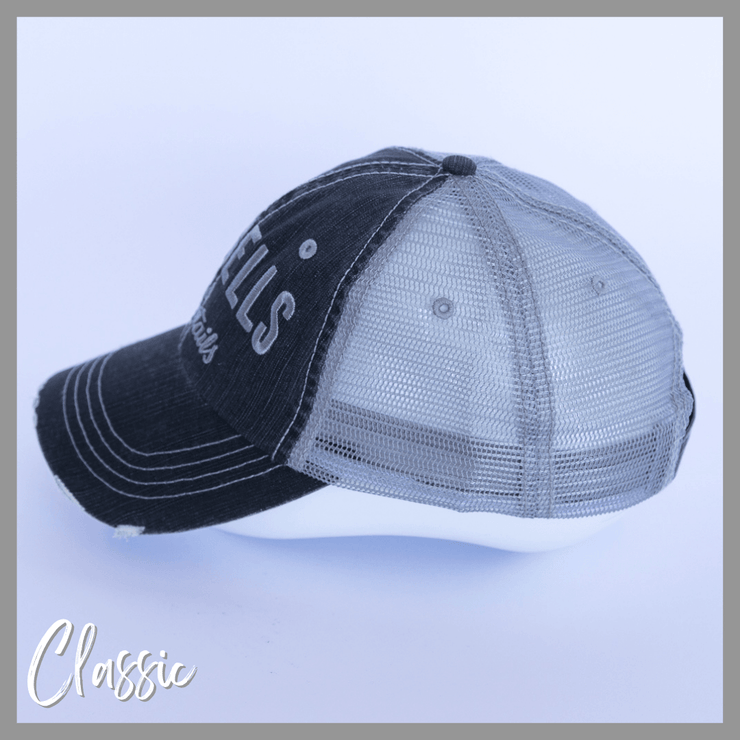 Barbells & Ponytails Vintage Classic Baseball Hat